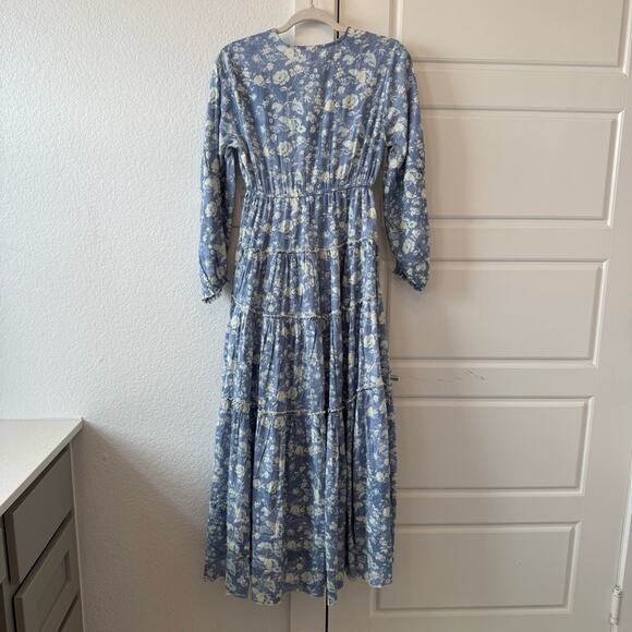 Free People Pappiet Floral Midi Dress - Picture 6 of 10